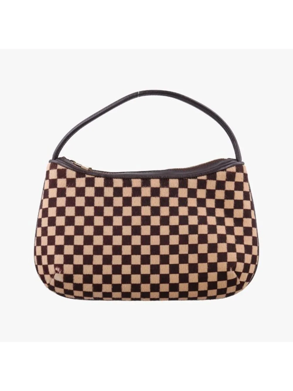 Louis Vuitton Damier Sauvage Brown Beige Calf Hair
